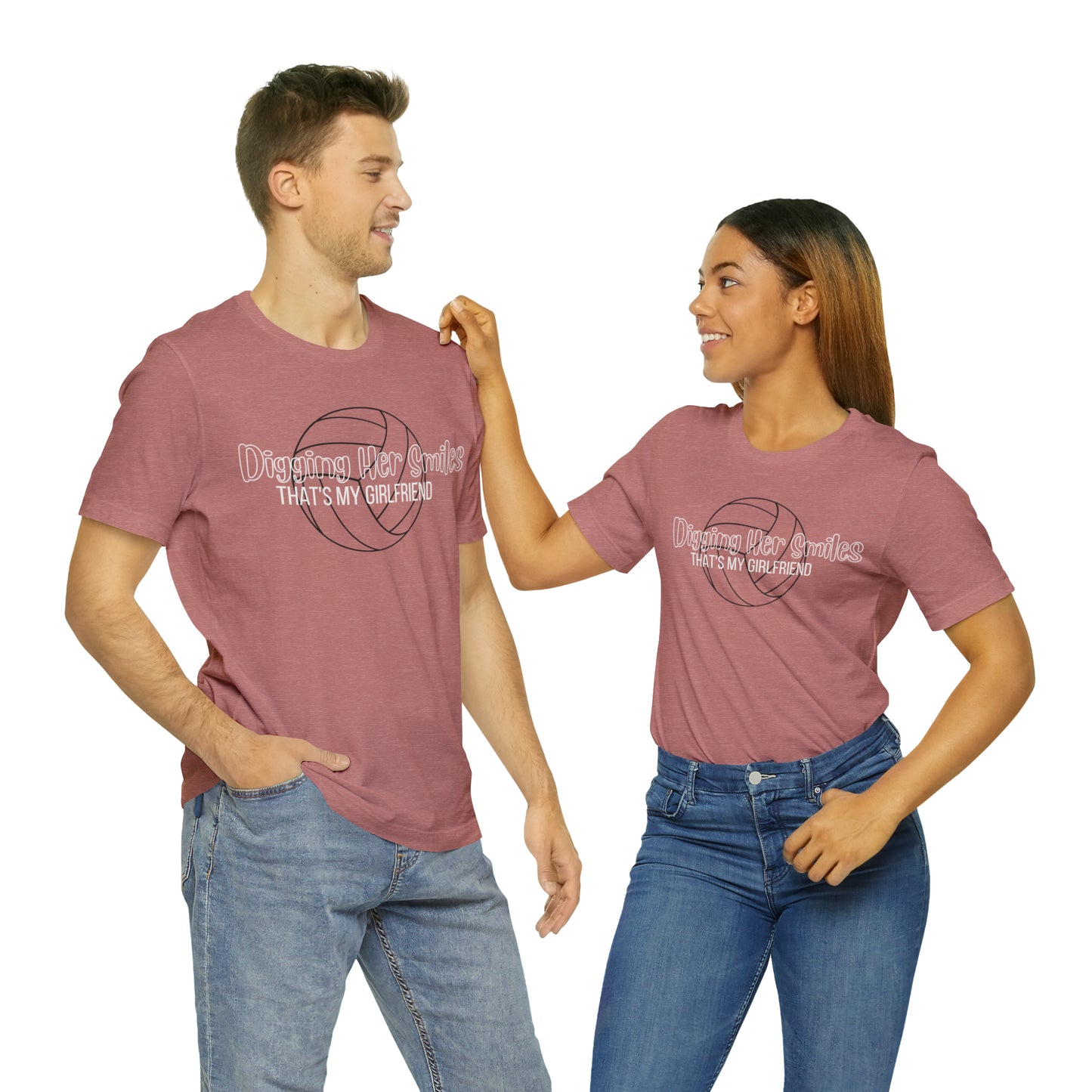 Digging Her Smiles, That's my Girlfriend | Volleyball boyfriend shirt | Volleyball game day | Boyfriend shirt