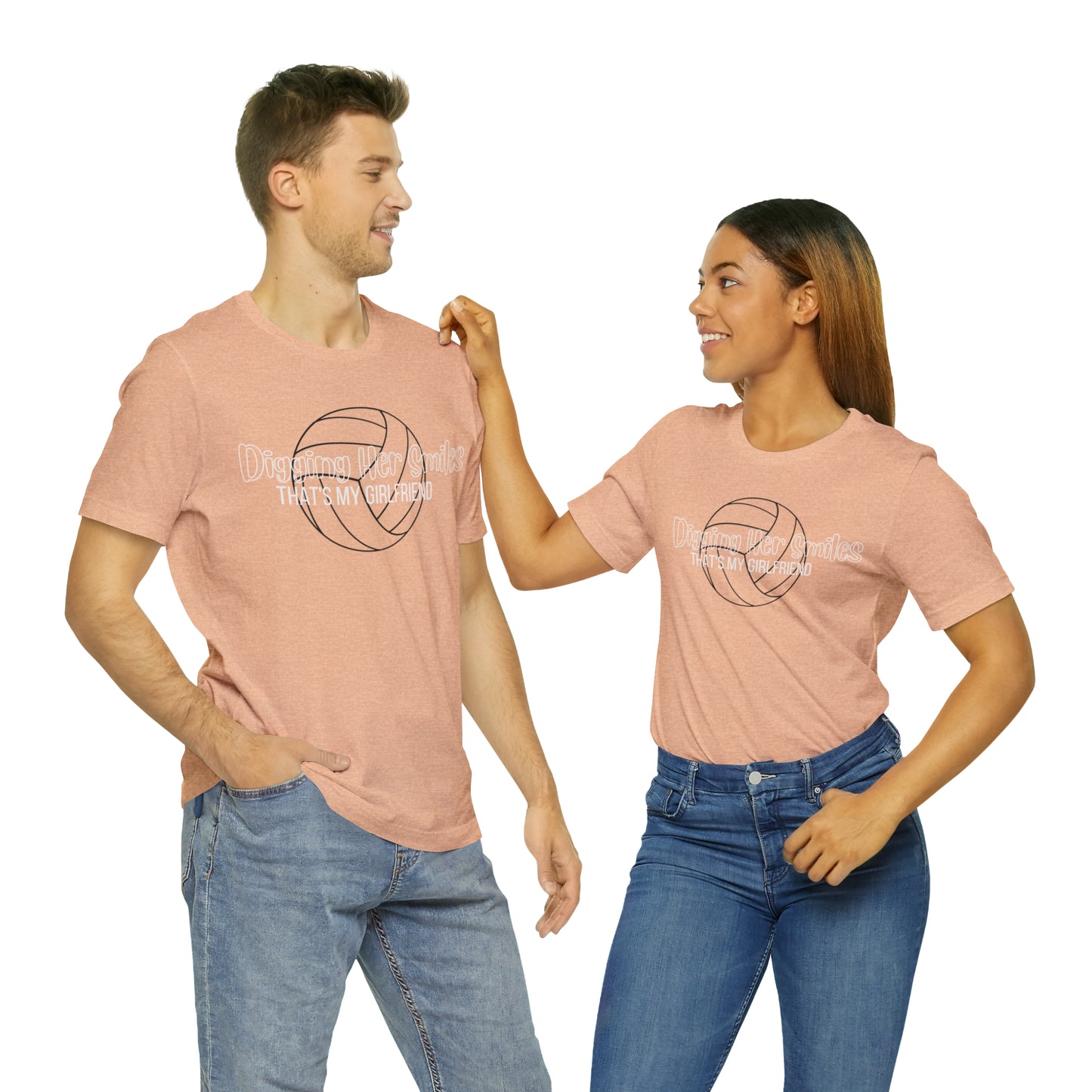 Digging Her Smiles, That's my Girlfriend | Volleyball boyfriend shirt | Volleyball game day | Boyfriend shirt