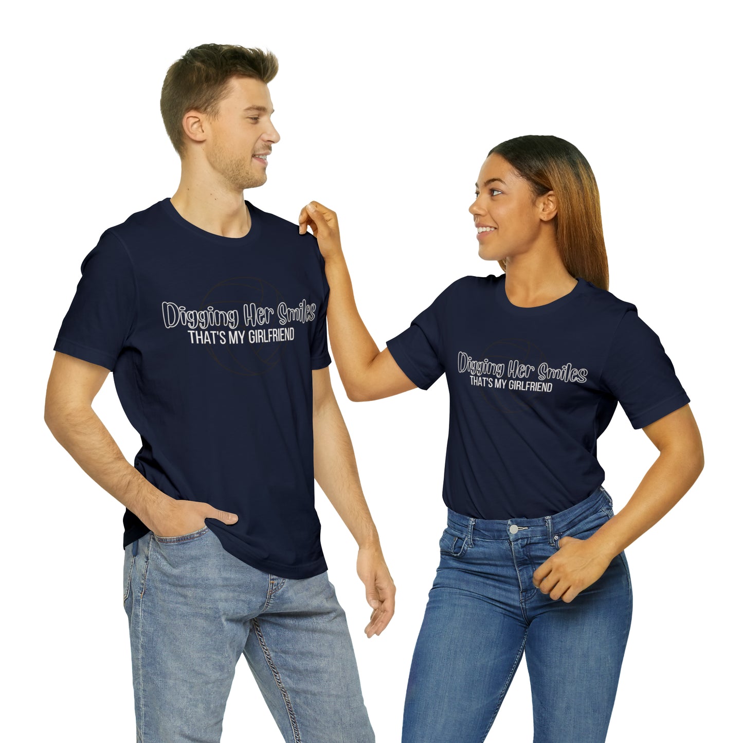 Digging Her Smiles, That's my Girlfriend | Volleyball boyfriend shirt | Volleyball game day | Boyfriend shirt