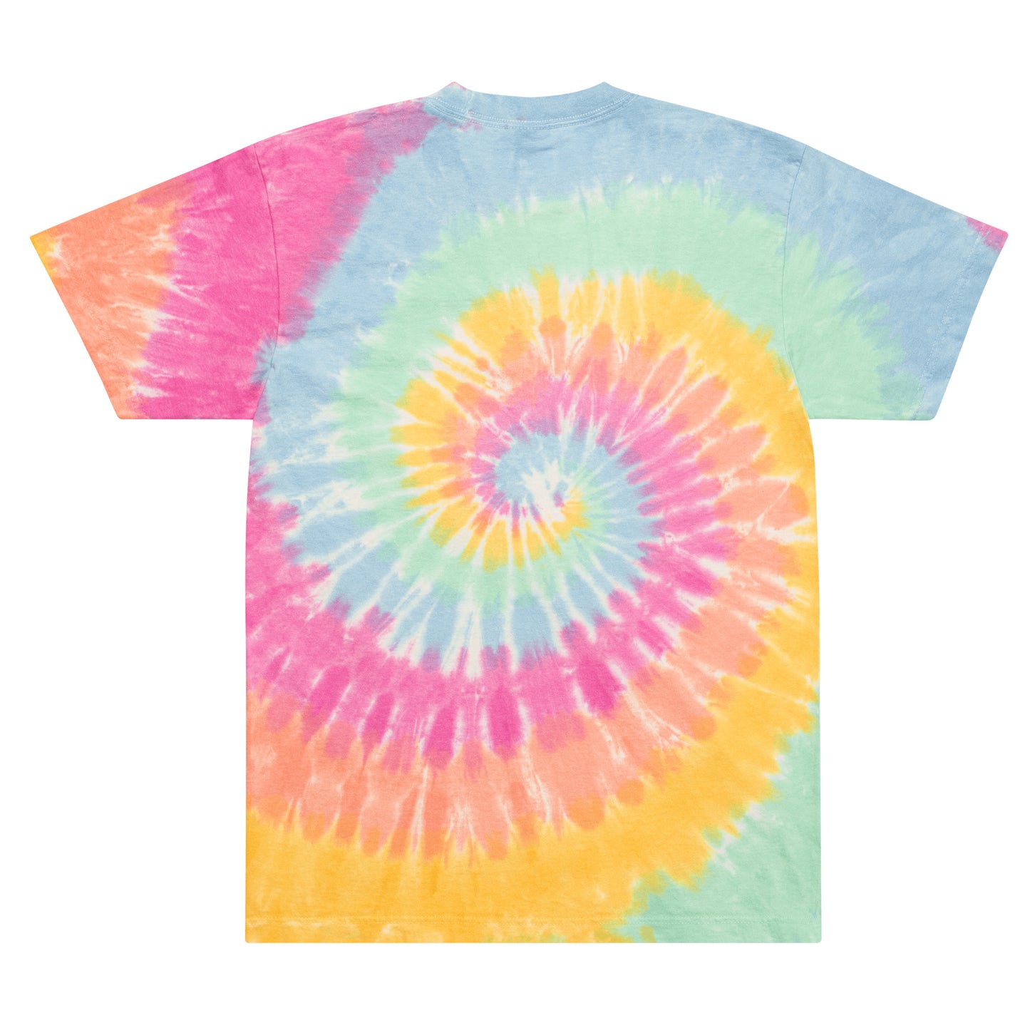 Oversized Warrior tie-dye t-shirt