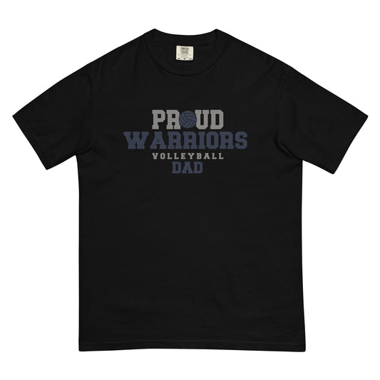 Proud Warrior Dad garment-dyed heavyweight t-shirt