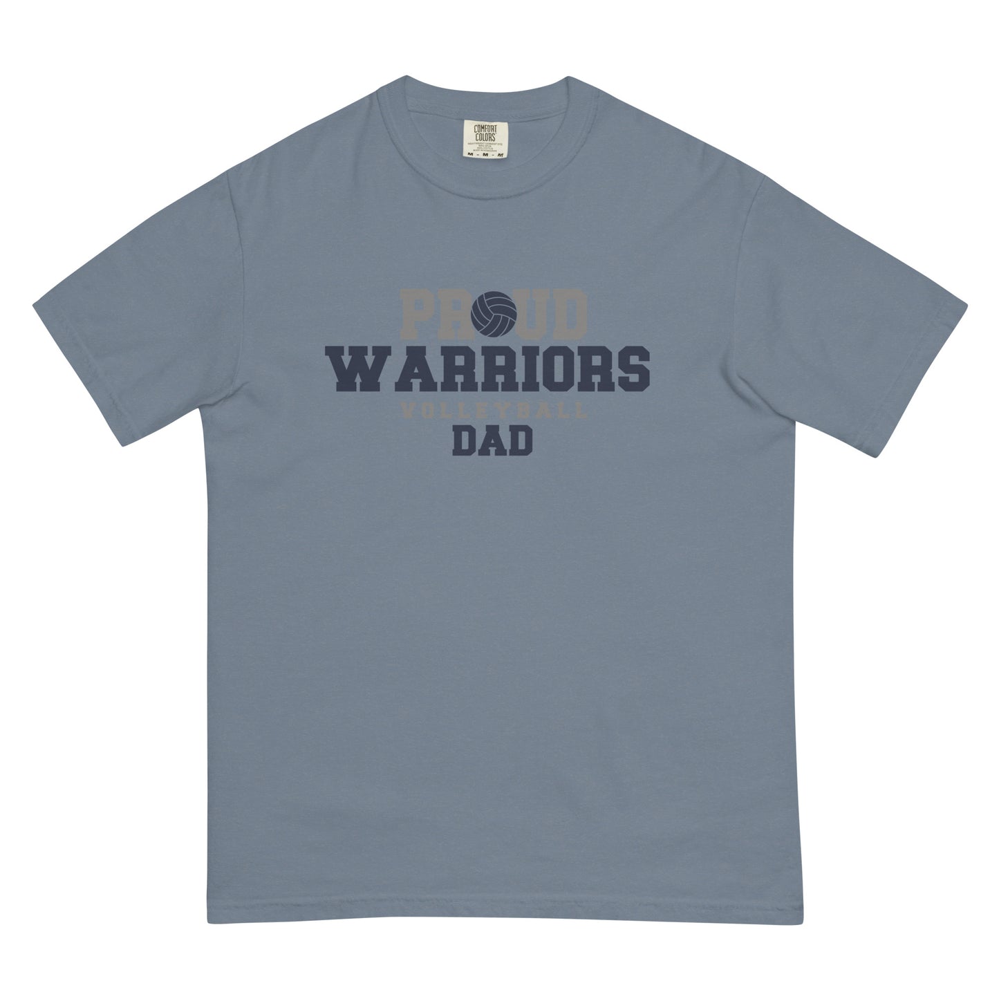 Proud Warrior Dad garment-dyed heavyweight t-shirt