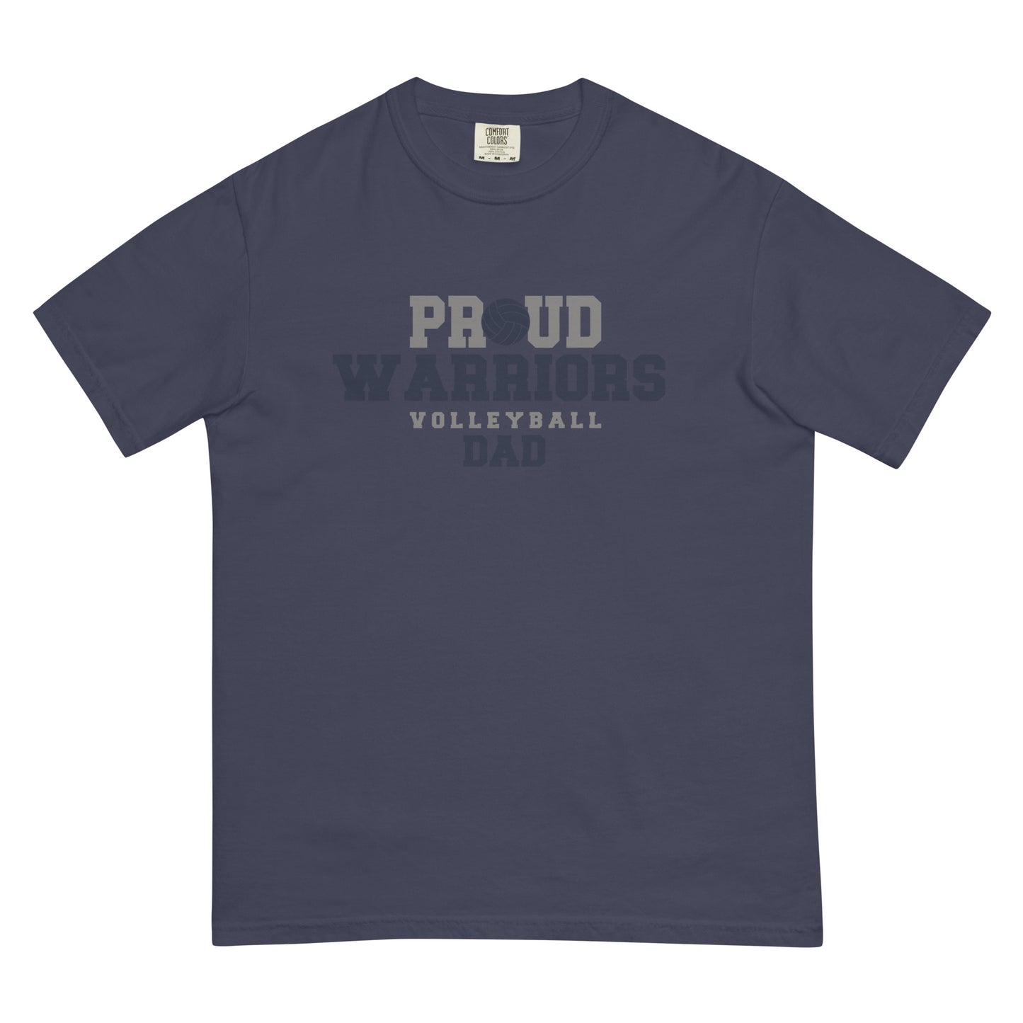 Proud Warrior Dad garment-dyed heavyweight t-shirt