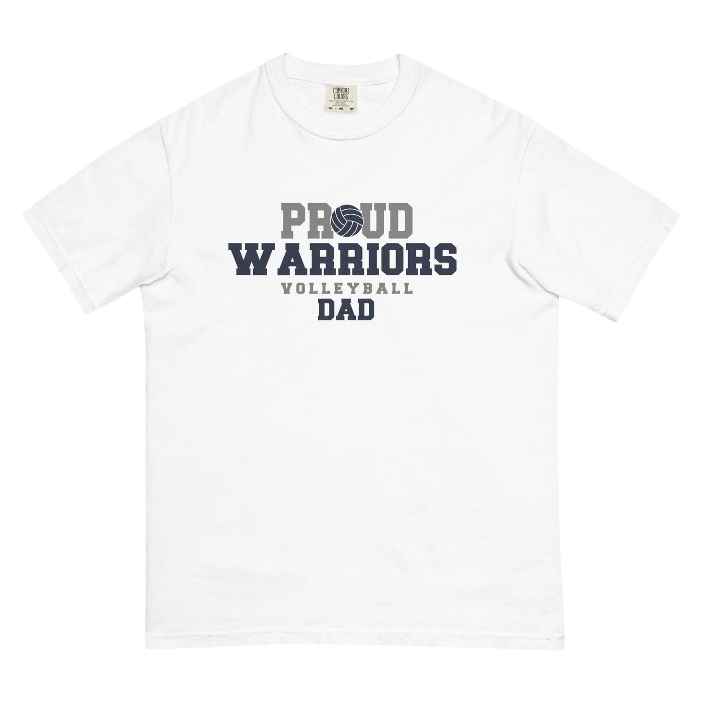 Proud Warrior Dad garment-dyed heavyweight t-shirt