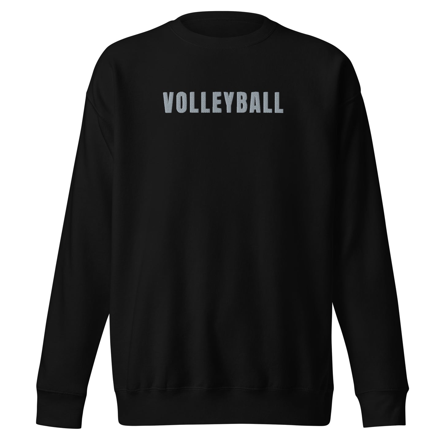 Volleyball Embroidered sweatshirt, embroidered sweatshirt, Volleyball Gift, players, volleyball parents